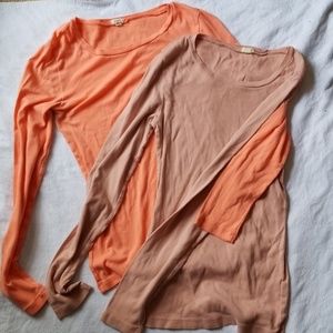 J. Crew long sleeve cotton shirts